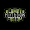 Company Logo For Klamath Custom Print & Signs'