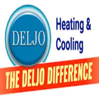 Deljo Heating & Cooling Logo
