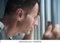 depressed white male inmate