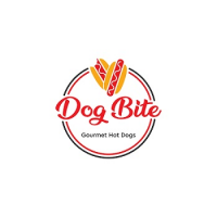 Dog Bite - Gourmet Hot Dogs Logo