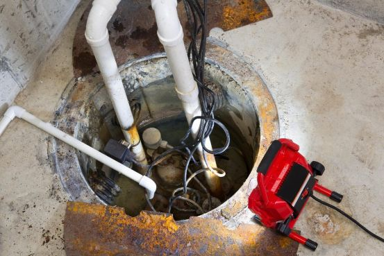 Sump Pump Installation'