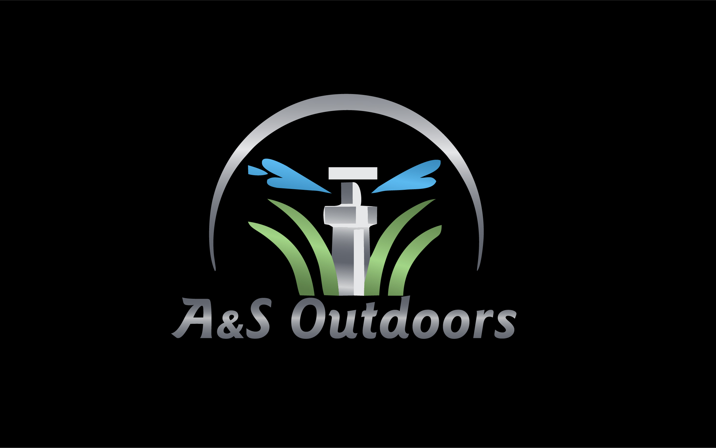 A and S Outdoors Lighting - Logo'