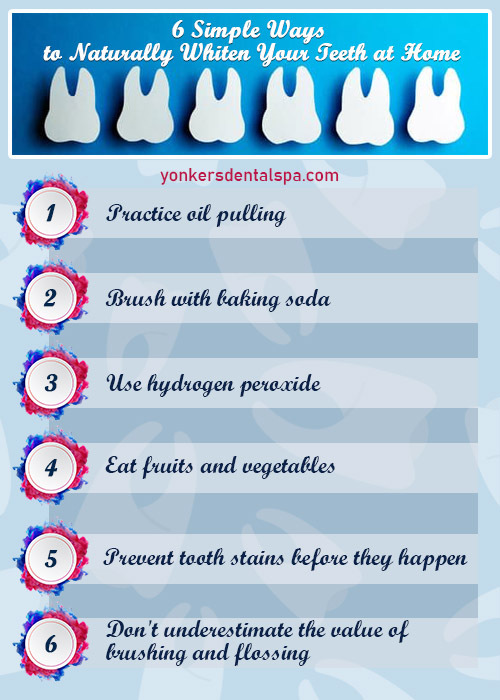 6 Simple Ways to Naturally Whiten Your Teeth at Home'
