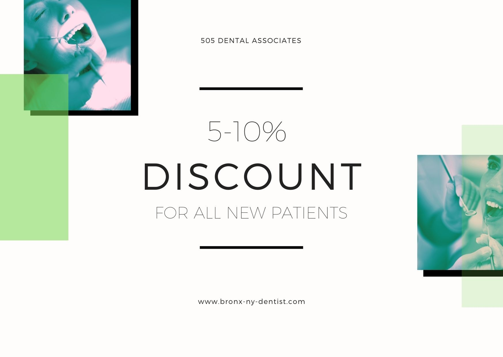 505 Dental Associates offers a discount'