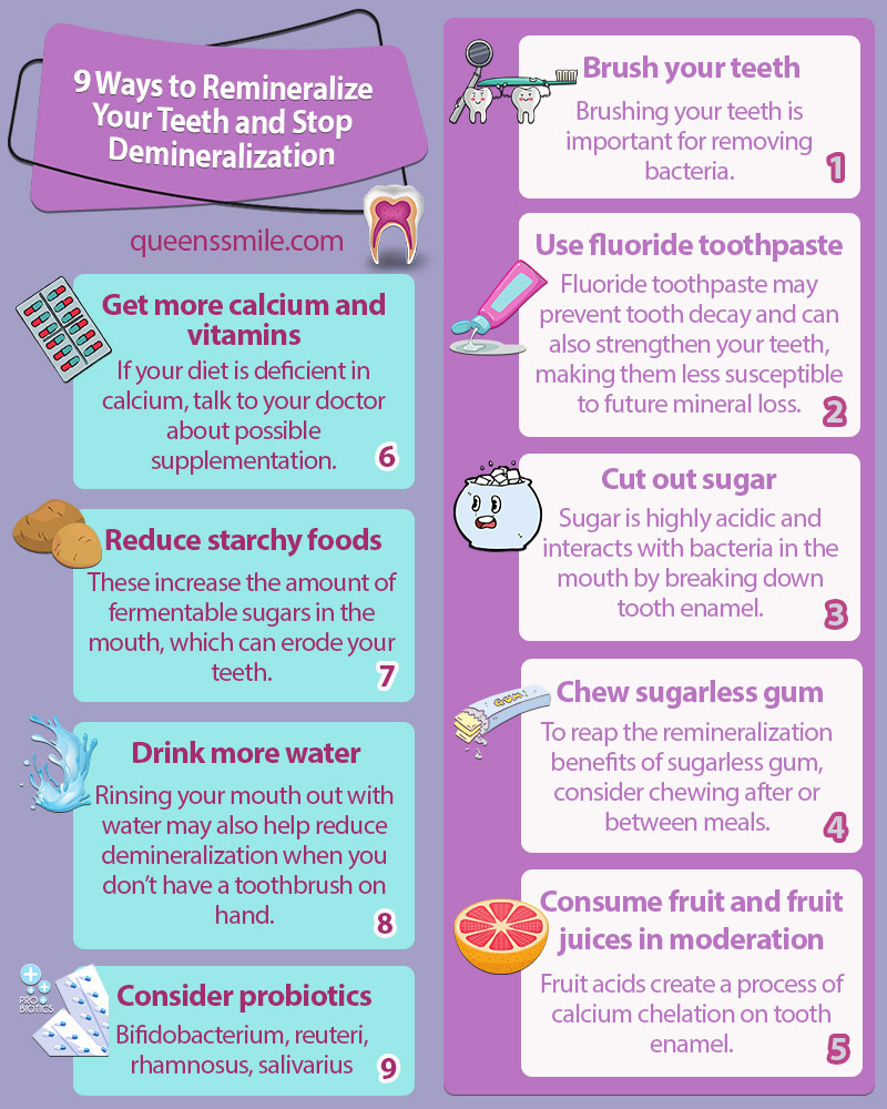 9 Ways to Remineralize Your Teeth and Stop Demineralization'