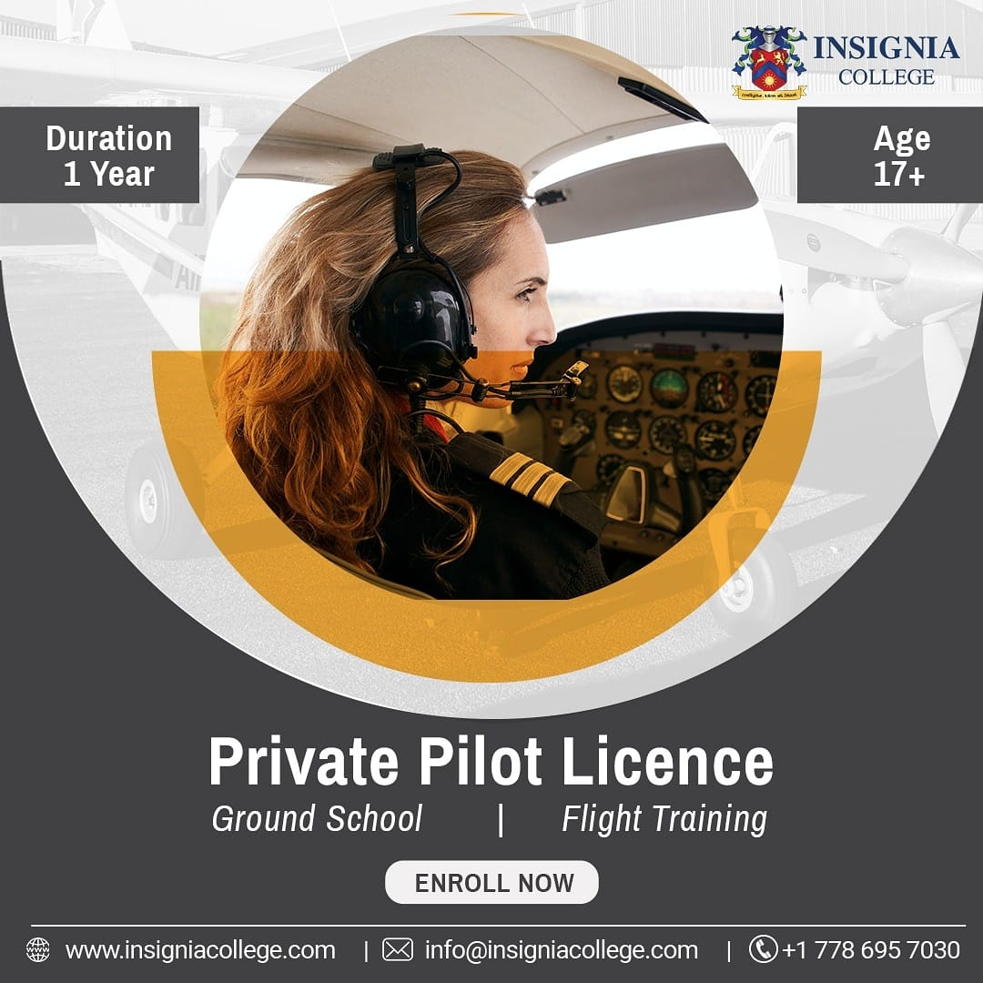 Private Pilot Licence - Insignia College'