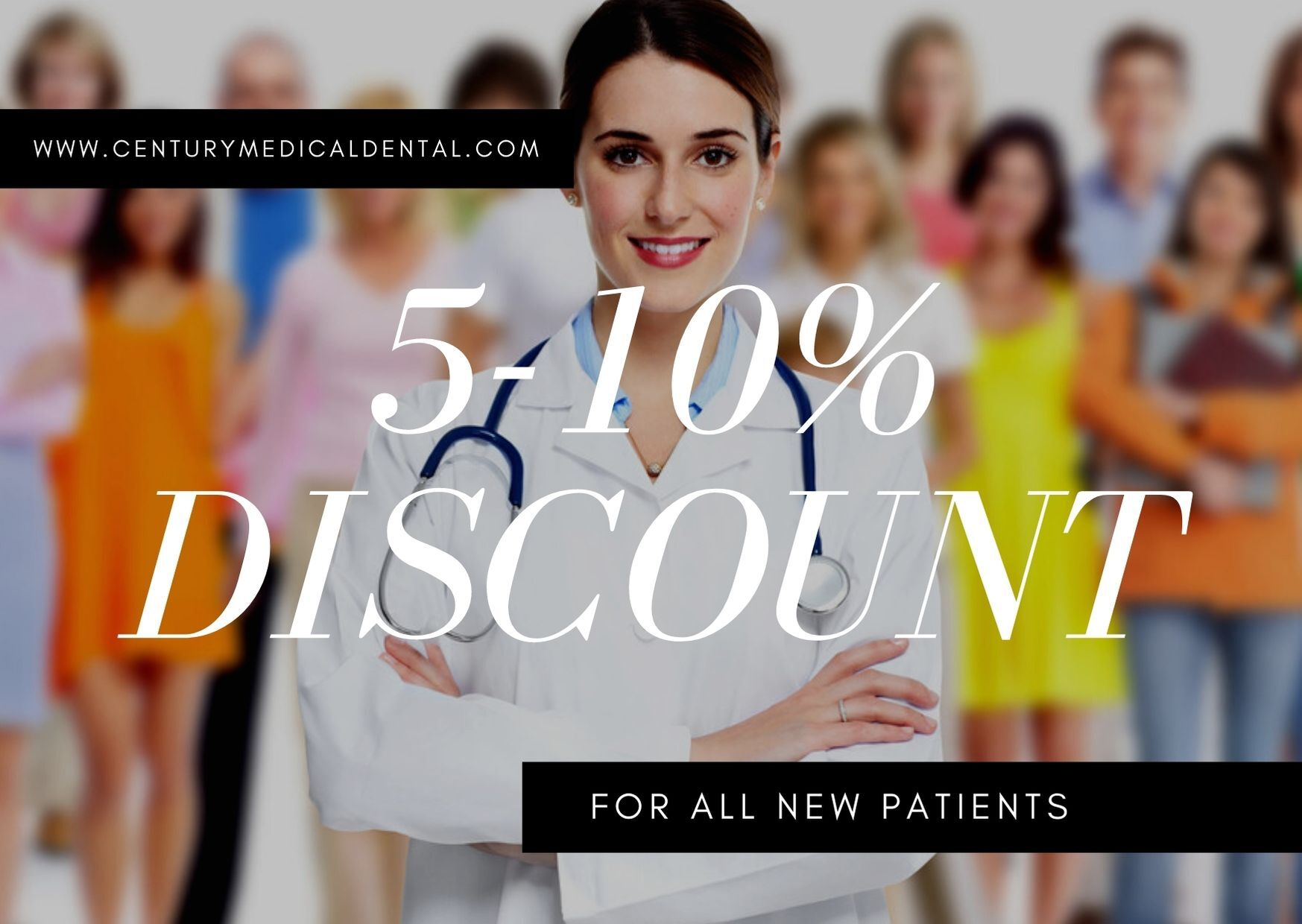 Century Medical and Dental Center Flatbush offers a discount'