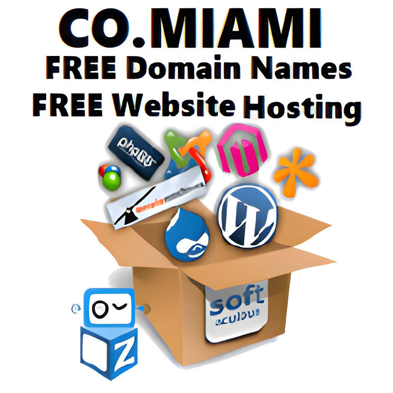 Company Logo For co.miami free professional miami domain nam'