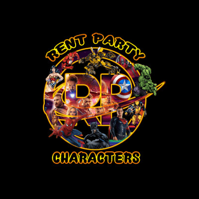 Company Logo For Rent Party Characters'