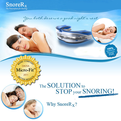 SnoreRX Anti-Snoring Mouthpiece As Seen on TV Canada'