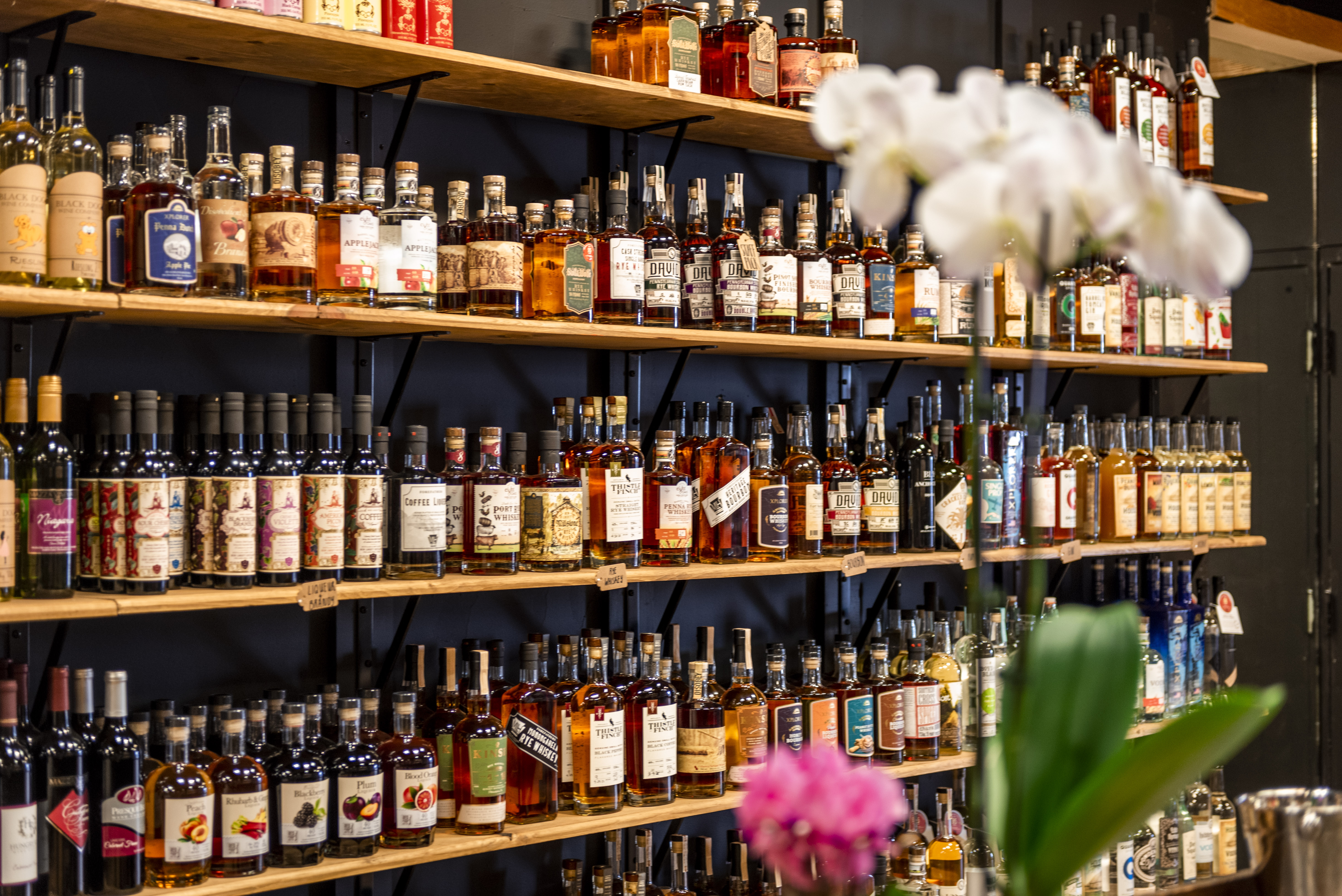 PA Libations Shadyside - bottles'