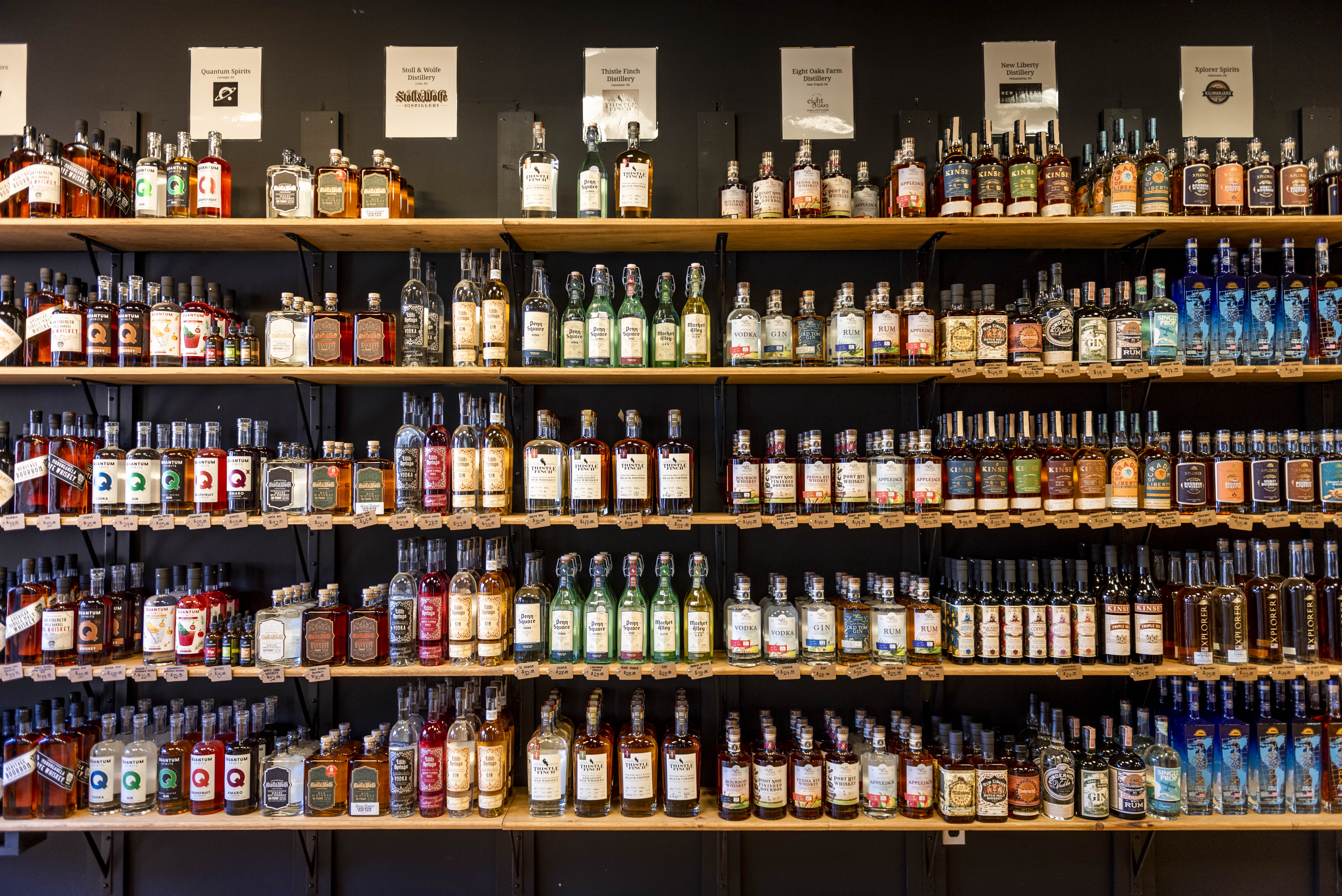 PA Libations Shadyside - wine and spirits bottles