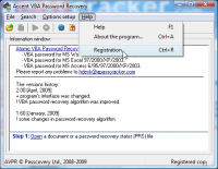 Atomic VBA Password Recovery Screenshot