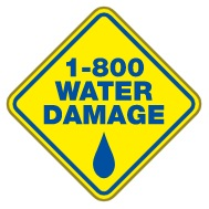 1-800 WATER DAMAGE of NE Dallas & SE Collin Logo