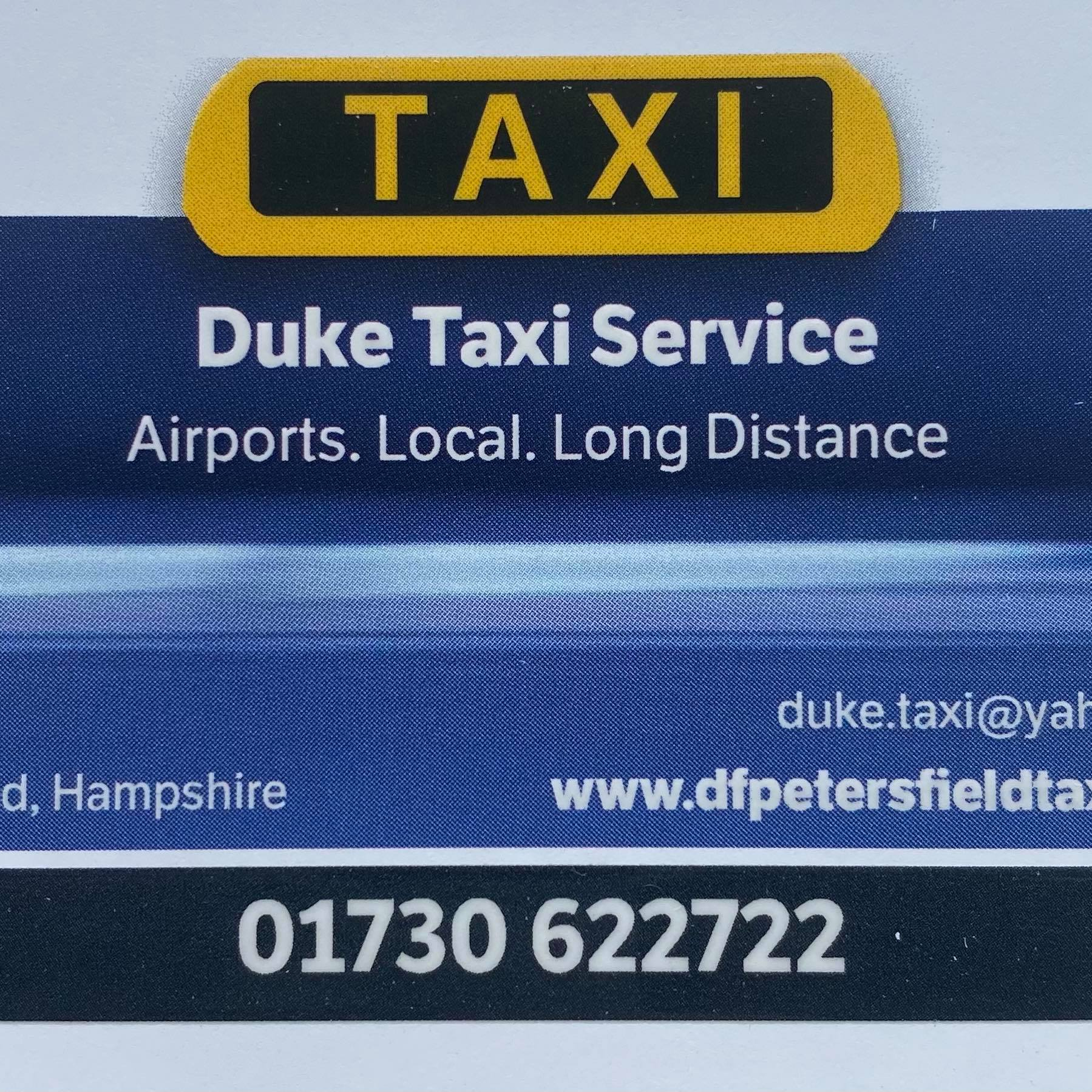 Duke Taxi Service Petersfield Logo