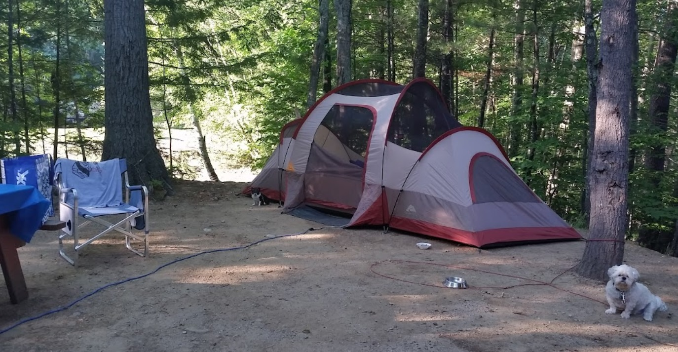 Camping New Hampshire'