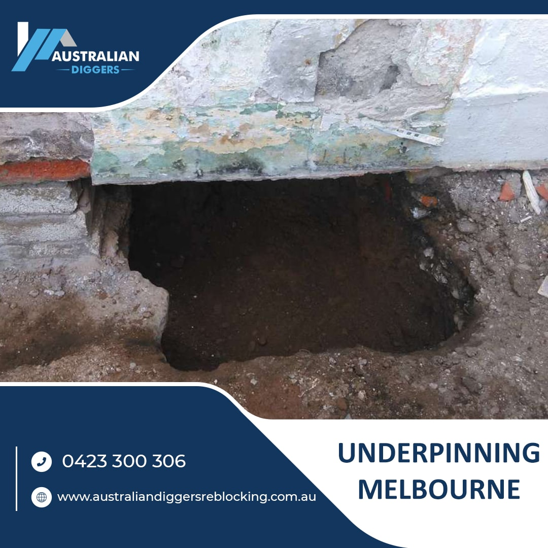 Underpinning Melbourne at Australian Diggers'