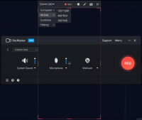 RecMaster Screen Recorder - Custom Area Recording