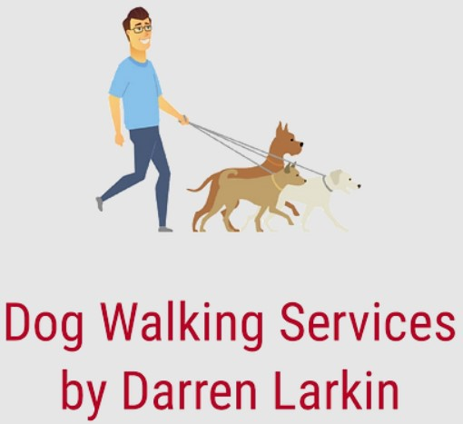 Company Logo For Dog Walking Services by Darren Larkin'