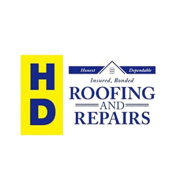 HD Roofing and Repairs Logo