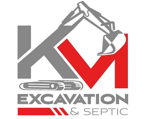 K&M Excavation and Septic Logo