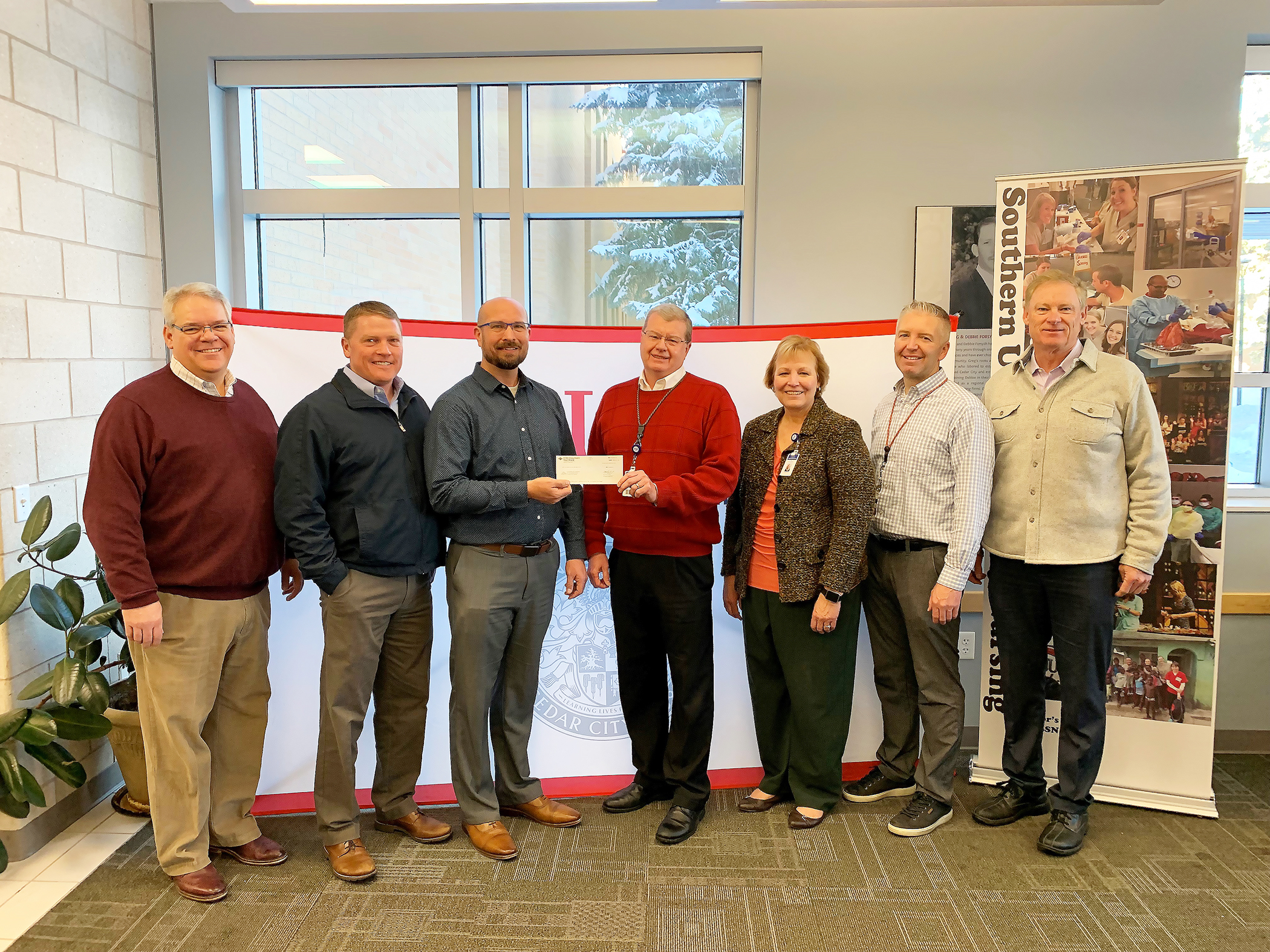 Intermountai Healthcare Donation to Southern Utah University