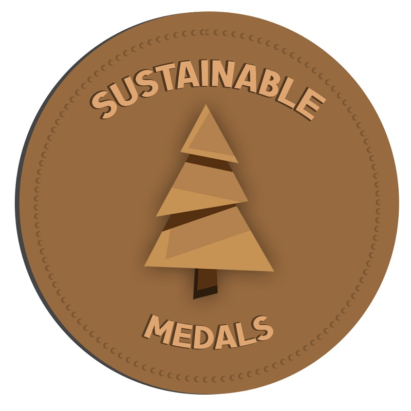 Company Logo For Sustainable Wooden Medals'