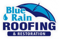 Blue Rain Roofing and Restoration Logo