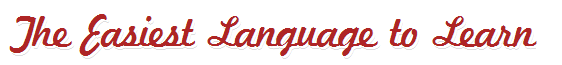 easiest language to learn'