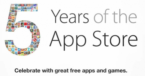 App Store 5th Anniversary'