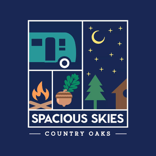 Company Logo For Spacious Skies Campgrounds - Country Oaks'