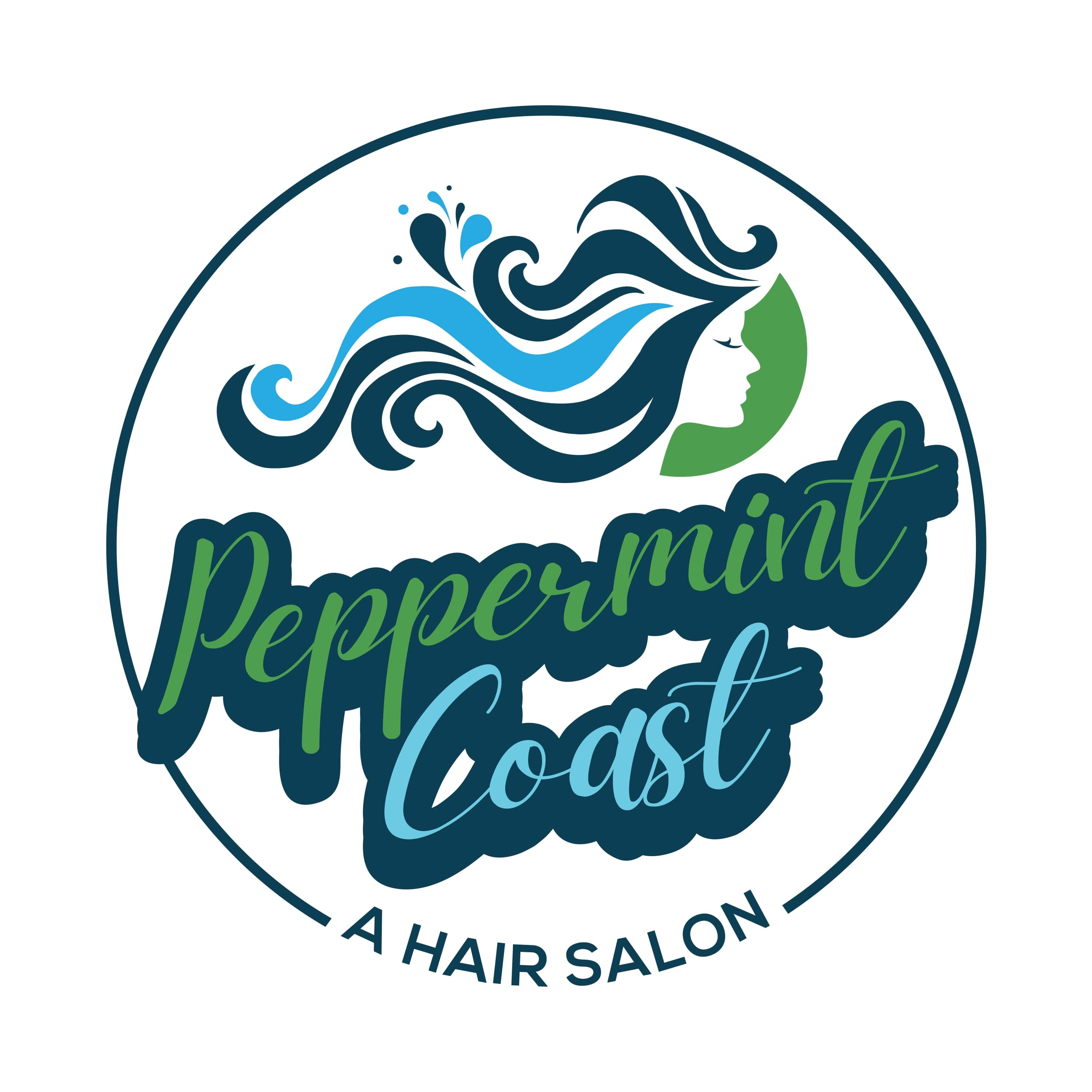 Peppermint Coast Hair Salon Logo