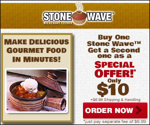 Stone Wave Microwave Cooker As Seen on TV'