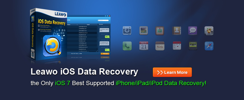 Leawo iOS Data Recovery Now Supports iOS 7