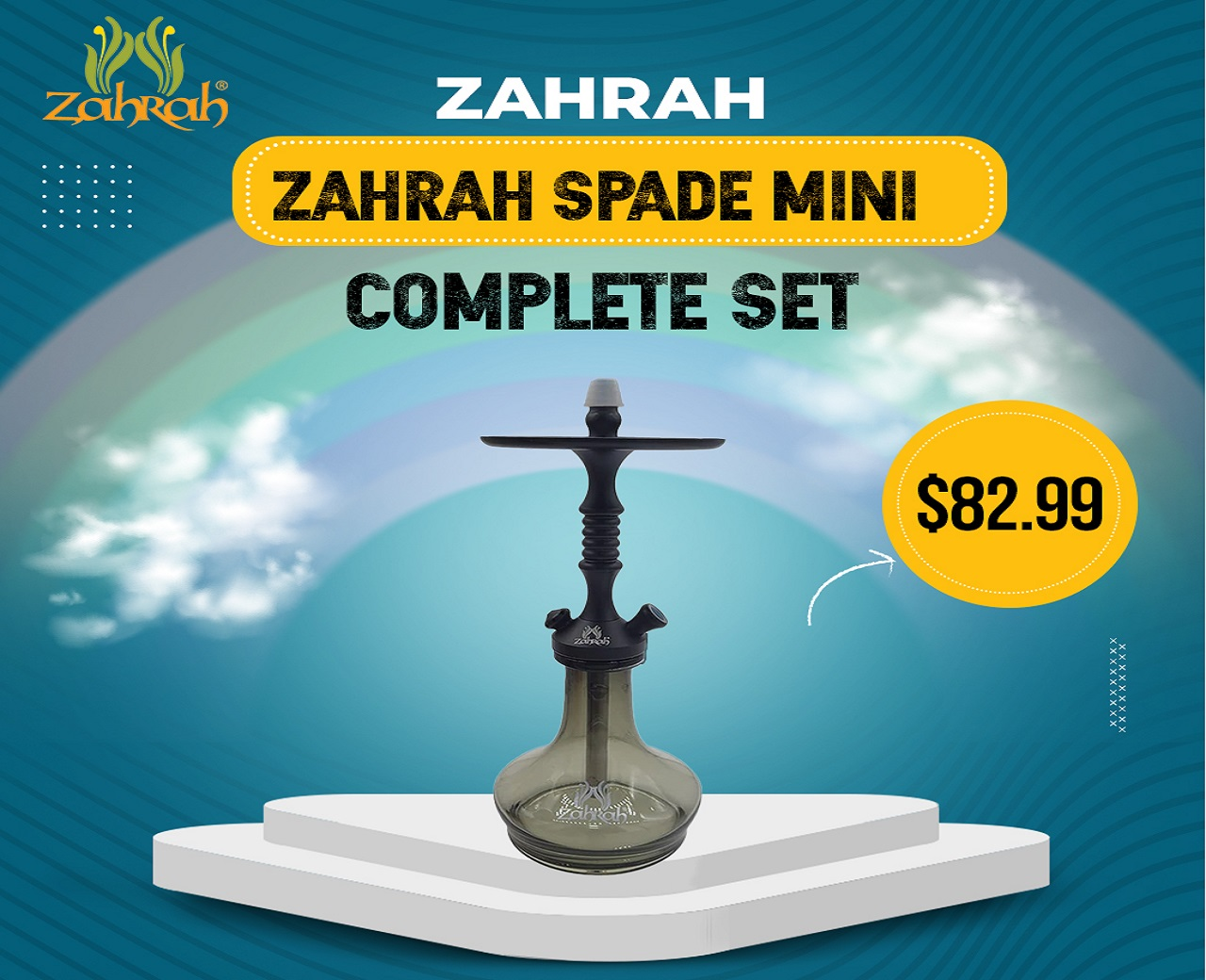 Company Logo For Zahrah Hookah'