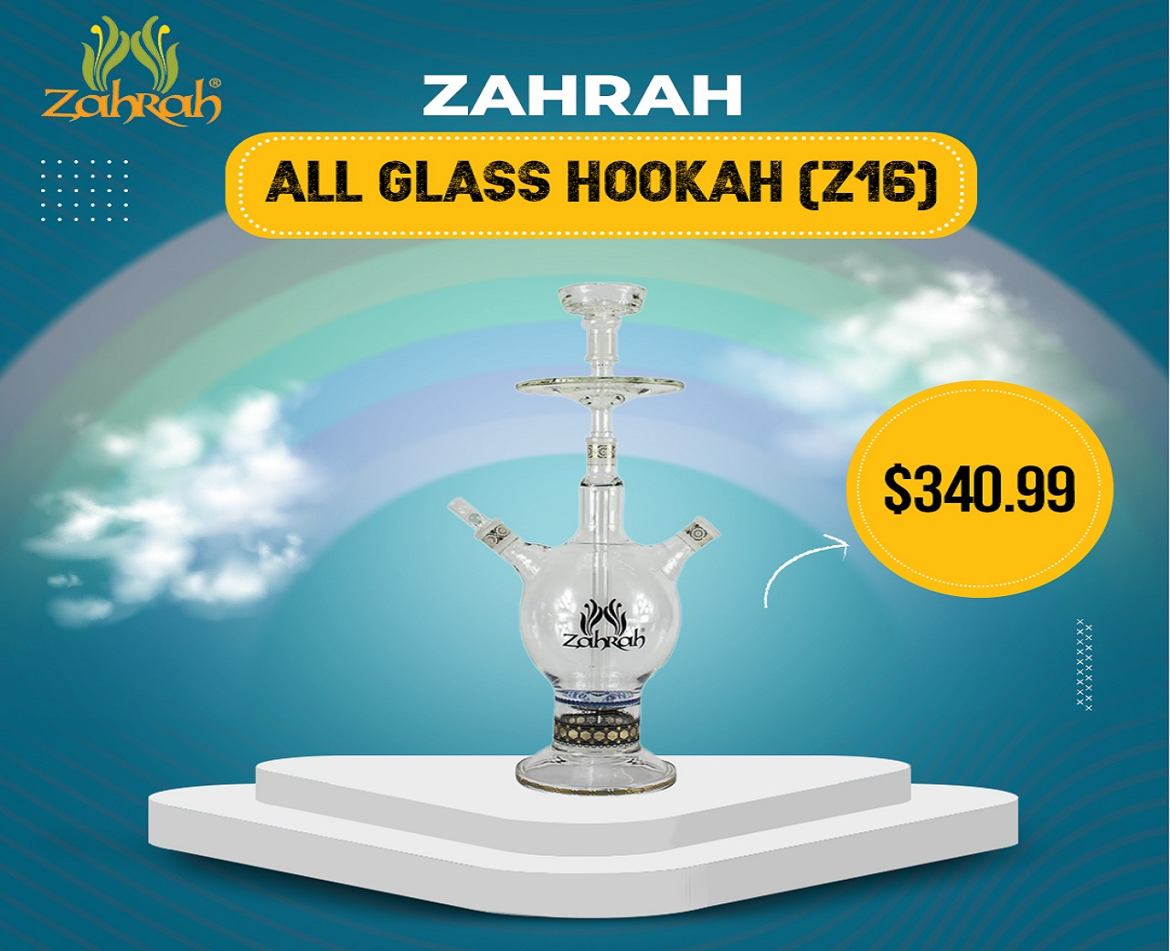 Company Logo For Zahrah Hookah'