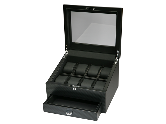 Volta Genuine Carbon Fiber 8 Watch Case'