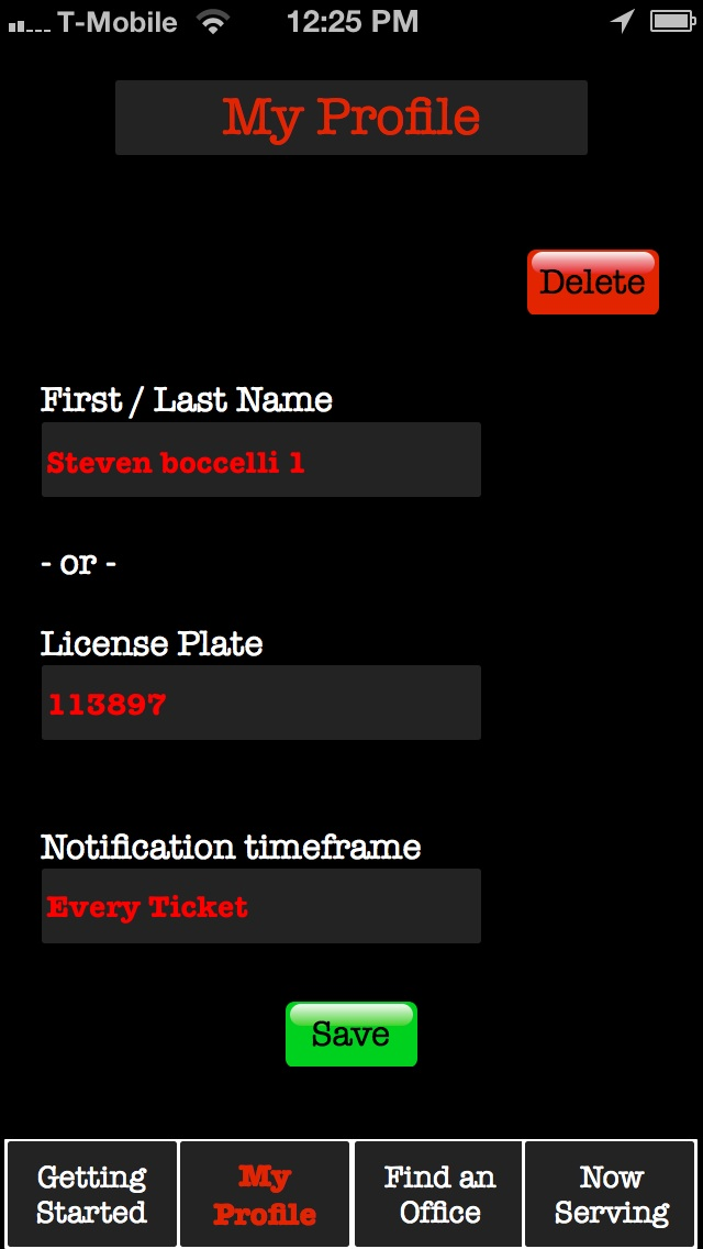 No Line No Waiting'