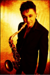 Rock Saxophonist Johnny Ferreira'