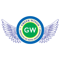 greek wings institute of hotel management Logo