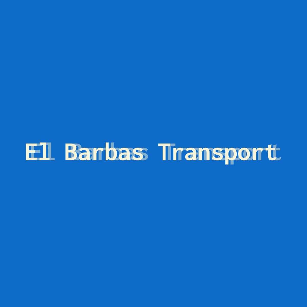 EL BARBAS TRANSPORT LLC Logo