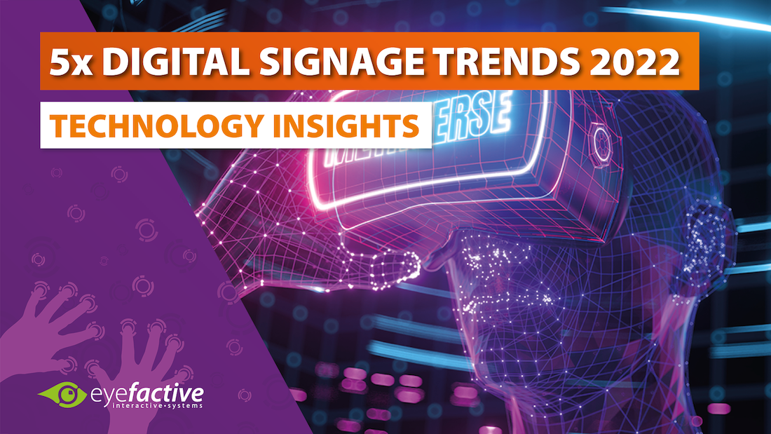 Erfolg im Retail: 5 transformative Digital Signage Trends f&'