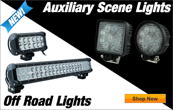 Auxiliary Scene Lights & Off Road Flood Lights'