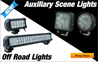 Auxiliary Scene Lights & Off Road Flood Lights
