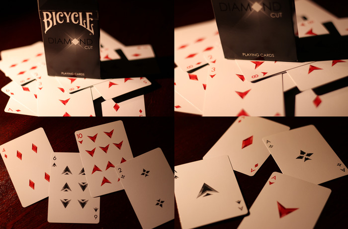 Diamond Cut Playing Cards'