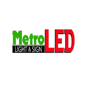 Metro LED Light & Sign Logo