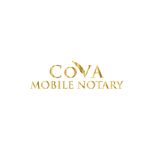 Company Logo For CoVA Mobile Notary'