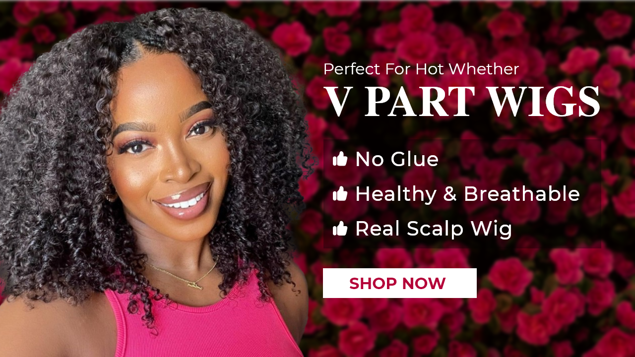 Sunber V Part Wig'