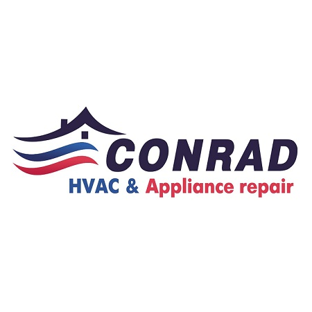 Company Logo For Conrad HVAC and appliance repair'