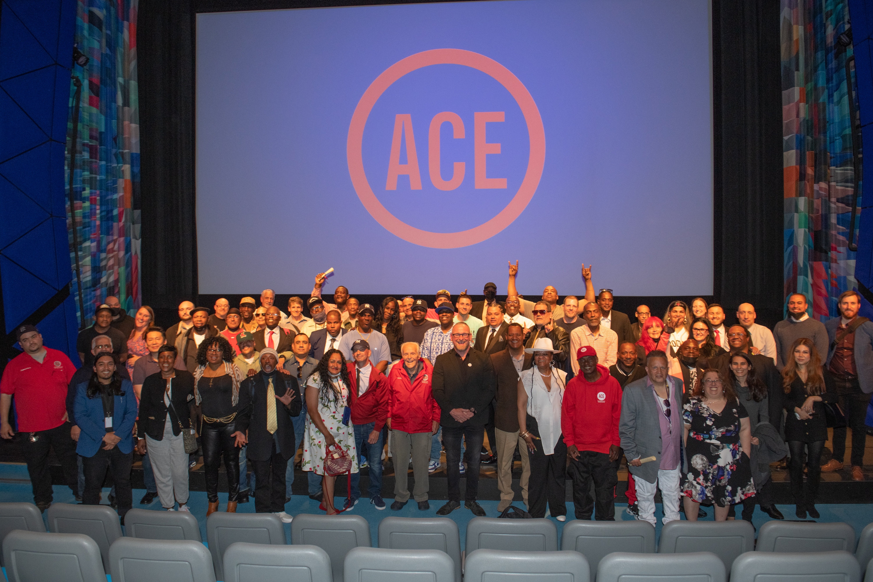 Graduating class at ACE'